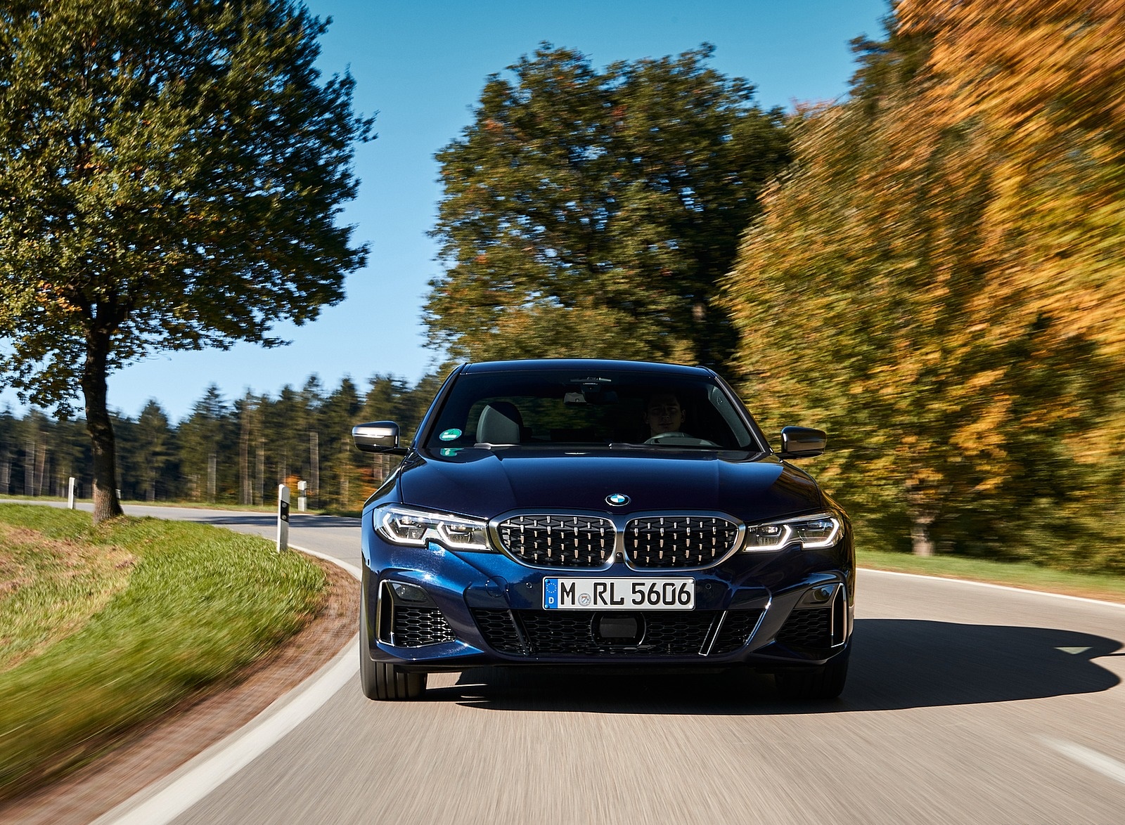 2020 BMW M340i Sedan (Color: Tanzanite Blue Metallic) Front Wallpapers #29 of 74