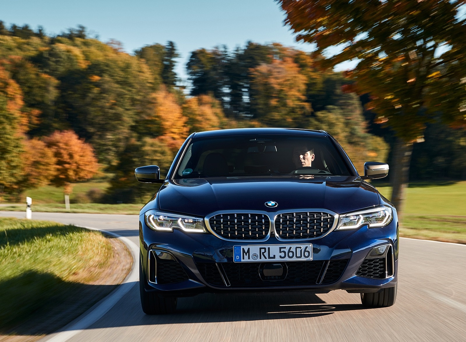 2020 BMW M340i Sedan (Color: Tanzanite Blue Metallic) Front Wallpapers #17 of 74