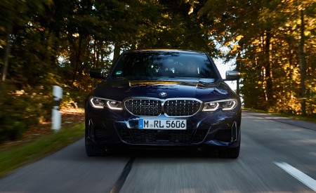 2020 BMW M340i Sedan (Color: Tanzanite Blue Metallic) Front Wallpapers 450x275 (18)