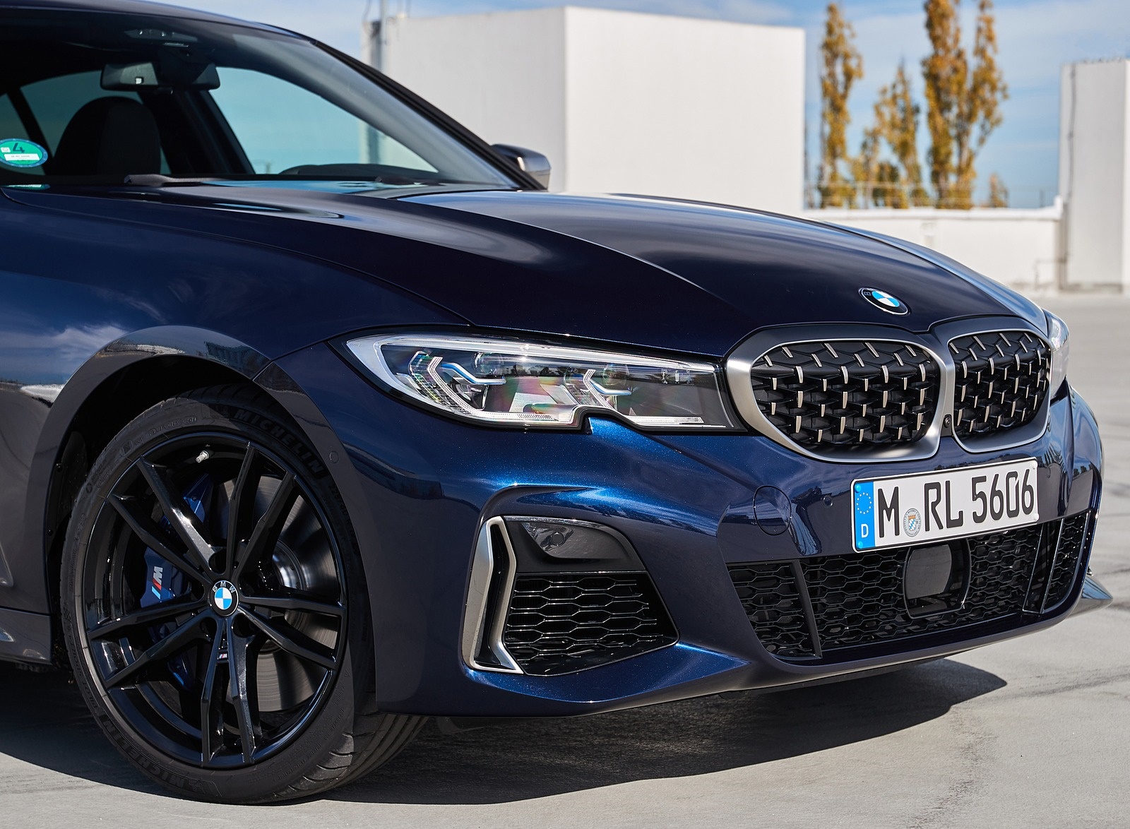 2020 BMW M340i Sedan (Color: Tanzanite Blue Metallic) Front Wallpapers #55 of 74