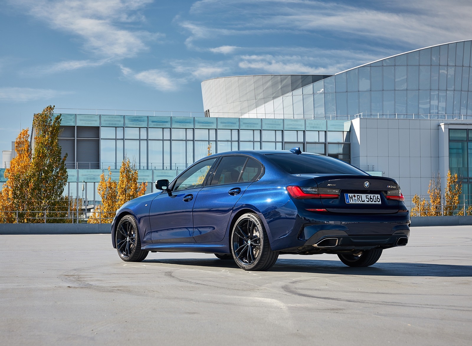 2020 BMW M340i Sedan (Color: Tanzanite Blue Metallic) Rear Three-Quarter Wallpapers #46 of 74