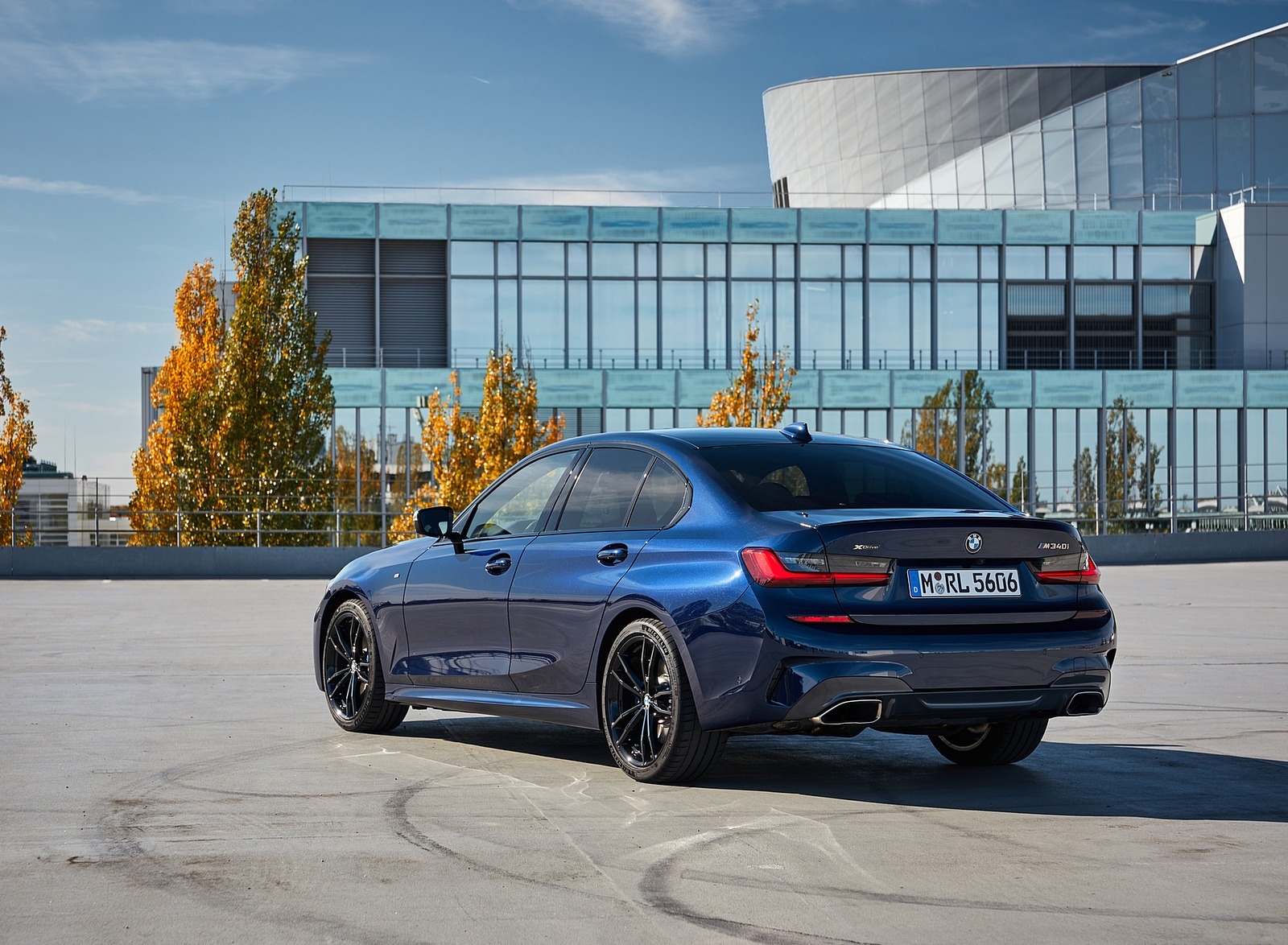 2020 BMW M340i Sedan (Color: Tanzanite Blue Metallic) Rear Three-Quarter Wallpapers #44 of 74