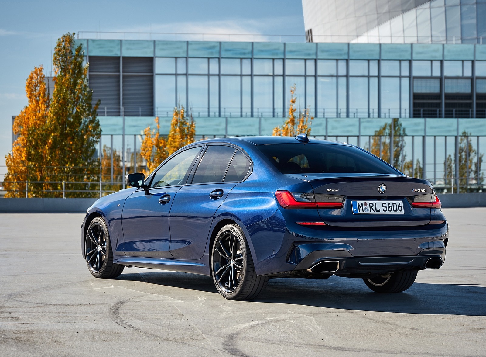 2020 BMW M340i Sedan (Color: Tanzanite Blue Metallic) Rear Three-Quarter Wallpapers #43 of 74