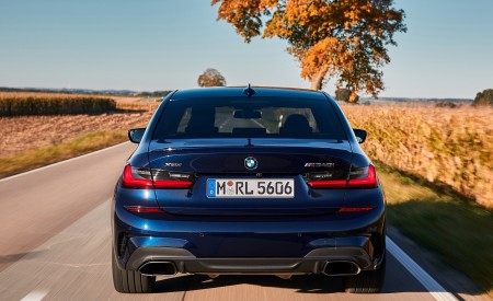 2020 BMW M340i Sedan (Color: Tanzanite Blue Metallic) Rear Wallpapers 450x275 (12)
