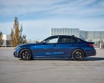 2020 BMW M340i Sedan (Color: Tanzanite Blue Metallic) Side Wallpapers 150x120