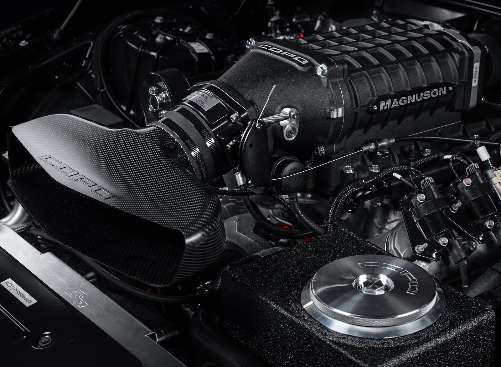 2020 Chevrolet COPO Camaro John Force Edition Engine Wallpapers (4)