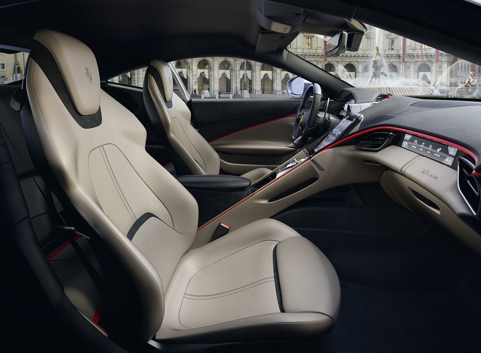 2020 Ferrari Roma Interior Seats Wallpapers #7 of 9