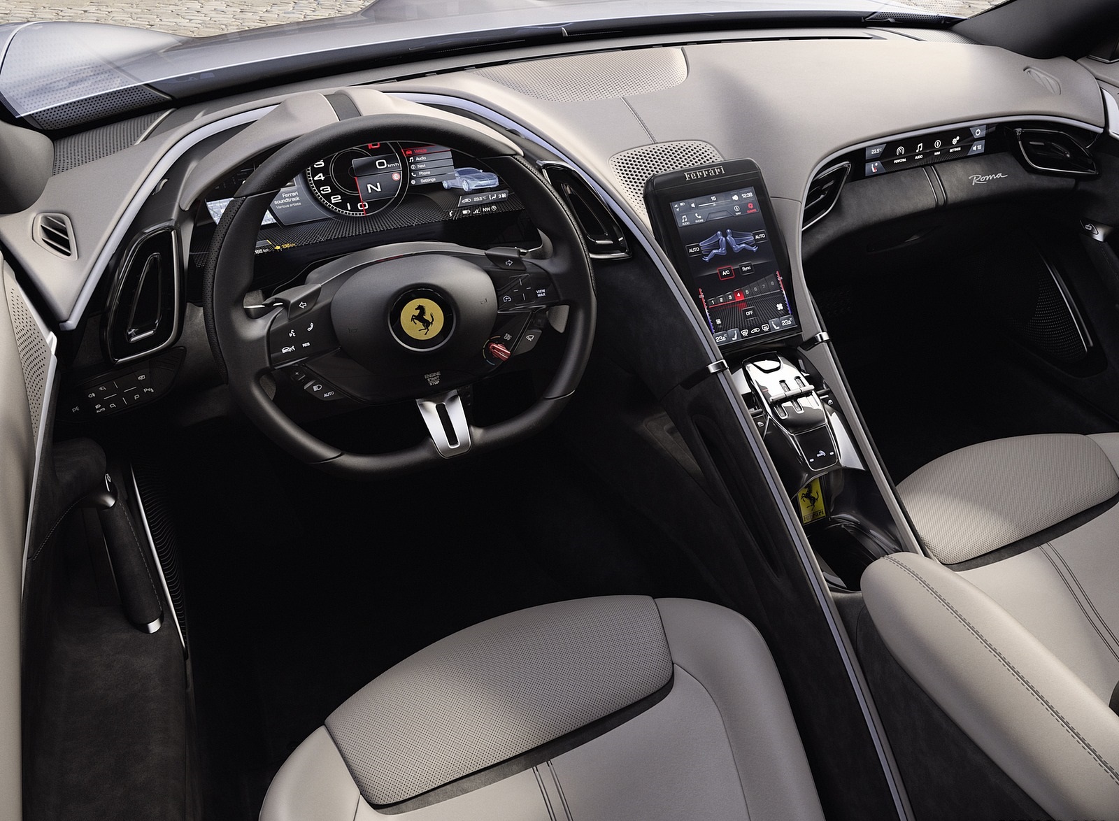 2020 Ferrari Roma Interior Wallpapers #9 of 9