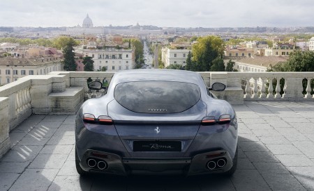 2020 Ferrari Roma Rear Wallpapers 450x275 (6)