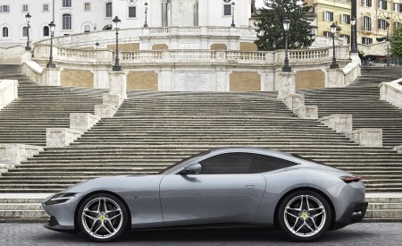 2020 Ferrari Roma Side Wallpapers 450x275 (3)