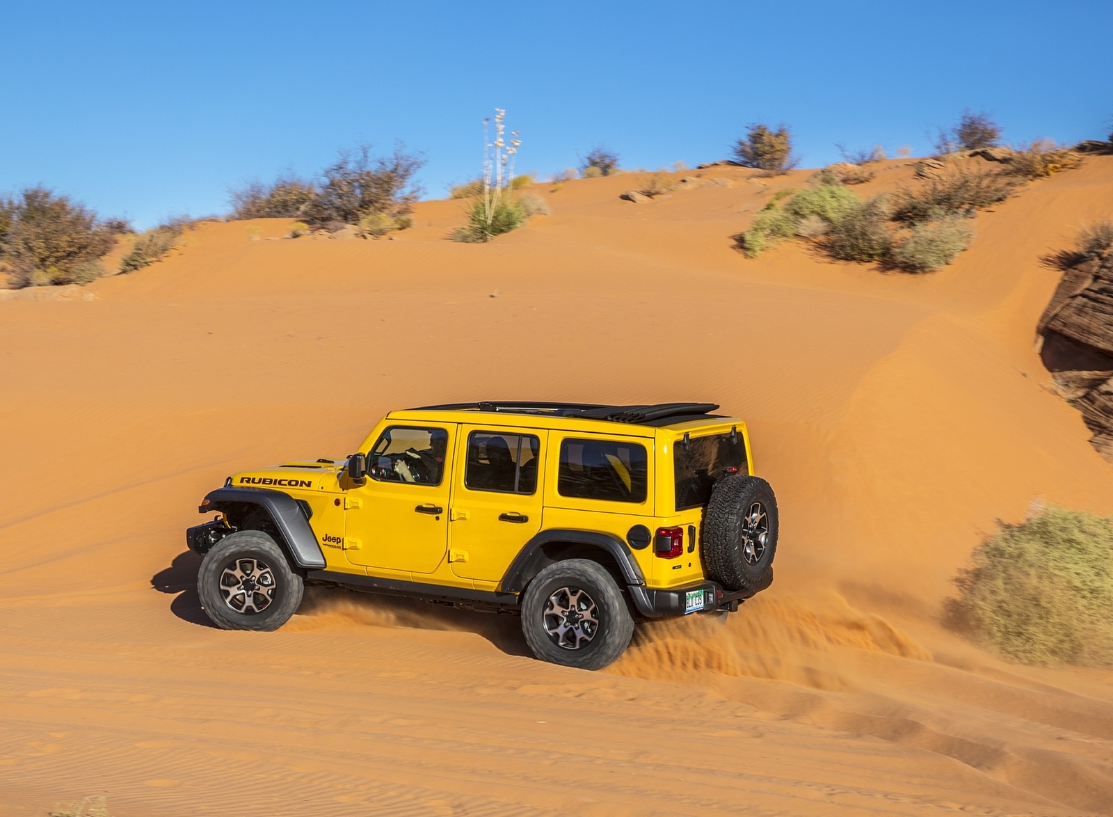 2020 Jeep Wrangler Rubicon EcoDiesel Rear Three-Quarter Wallpapers #81 of 122