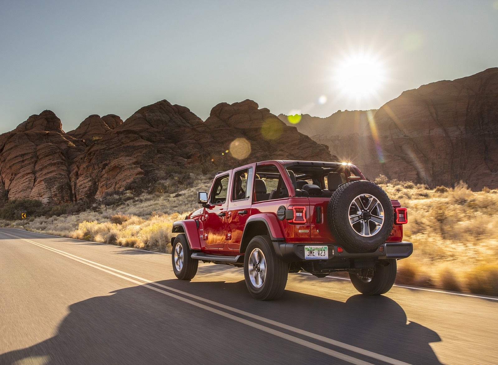 2020 Jeep Wrangler Sahara EcoDiesel Rear Three-Quarter Wallpapers #90 of 122