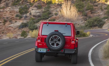 2020 Jeep Wrangler Sahara EcoDiesel Rear Wallpapers 450x275 (103)