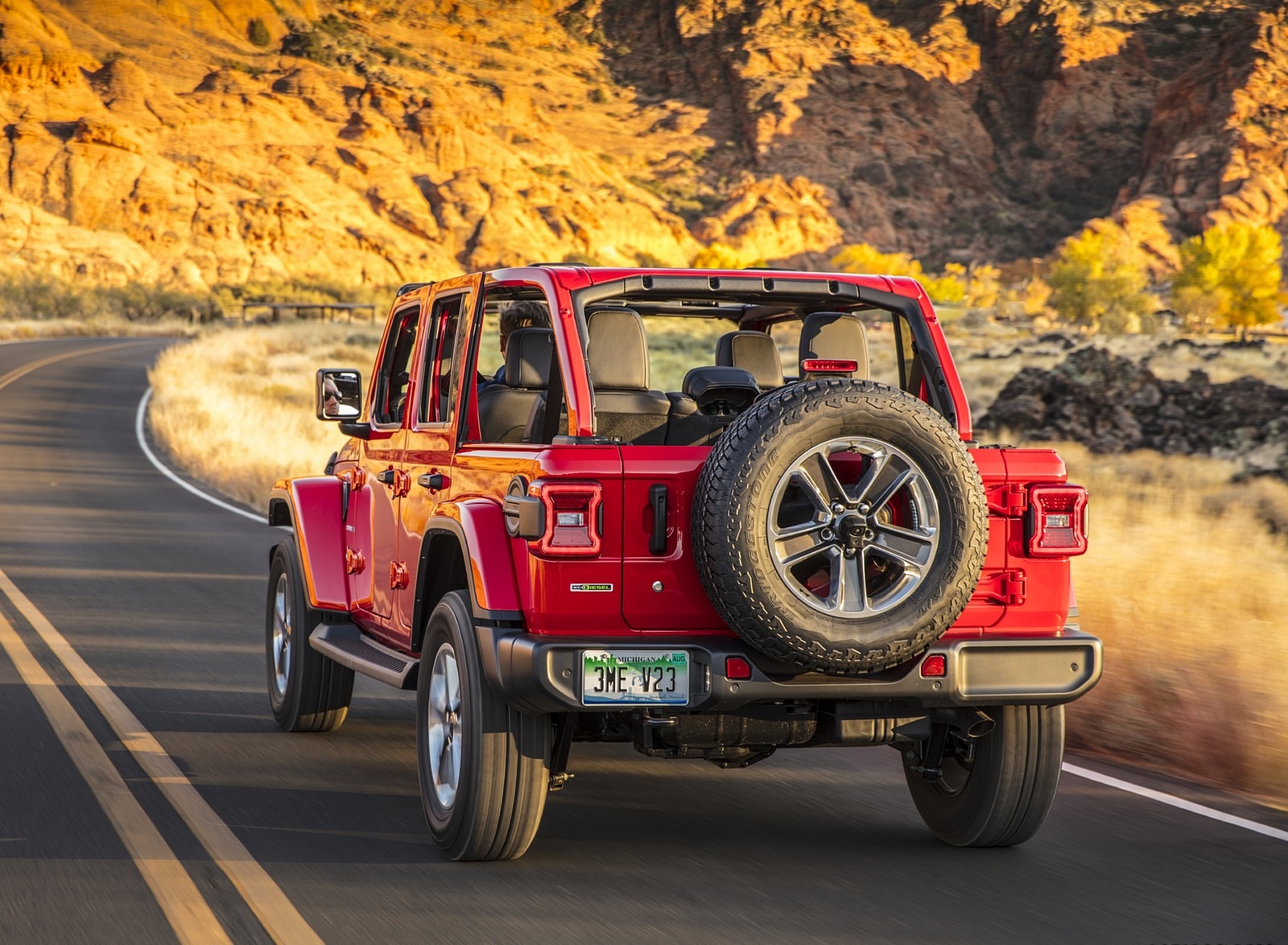 2020 Jeep Wrangler Sahara EcoDiesel Rear Wallpapers #95 of 122