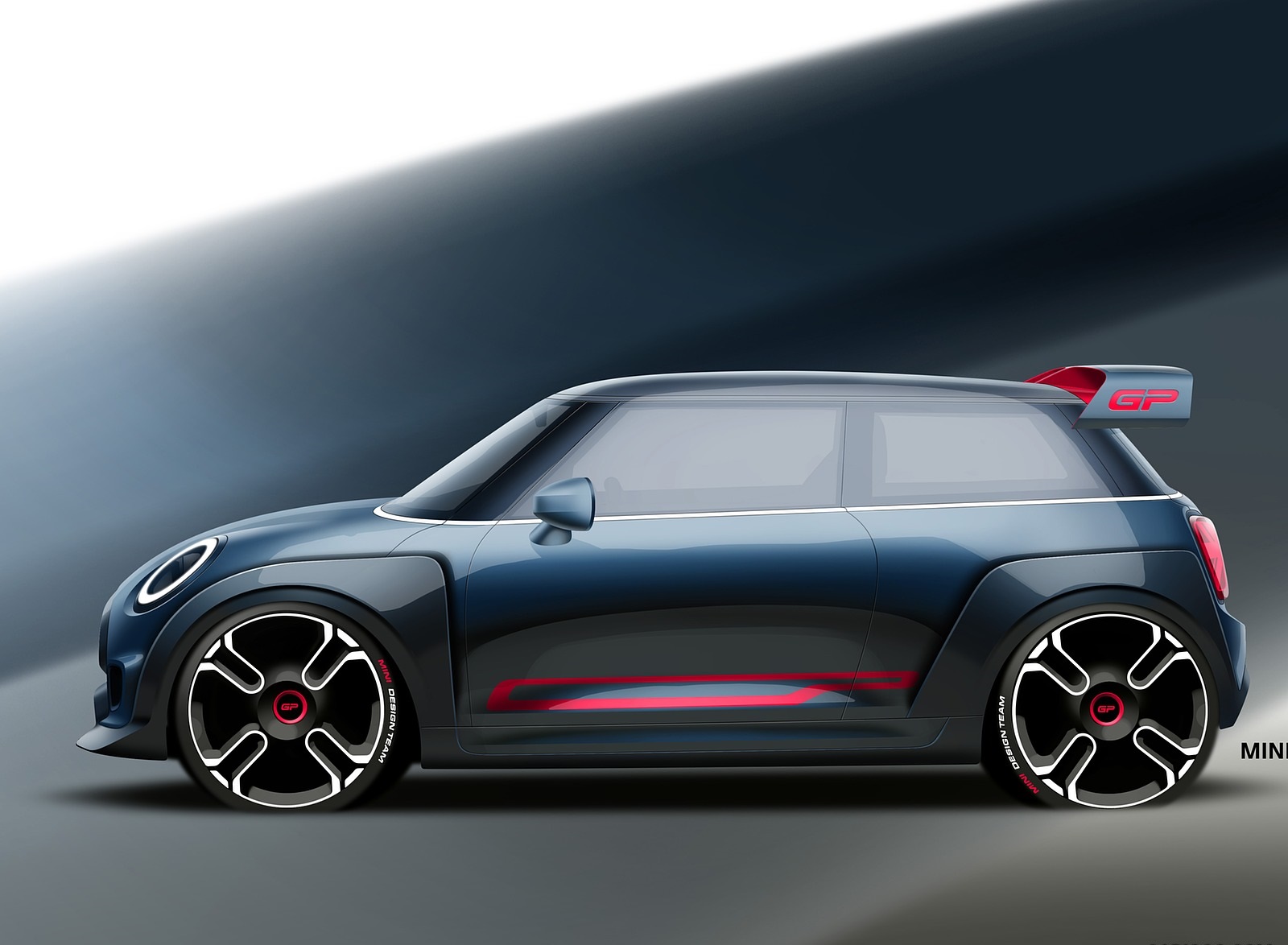 2020 MINI John Cooper Works GP Design Sketch Wallpapers #53 of 64