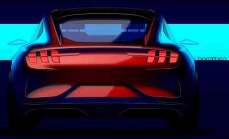 2021 Ford Mustang Mach-E Electric SUV Design Sketch Wallpapers 450x275 (71)