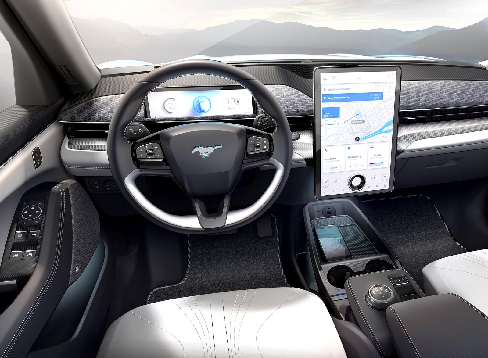 2021 Ford Mustang Mach-E Electric SUV Interior Cockpit Wallpapers #60 of 74