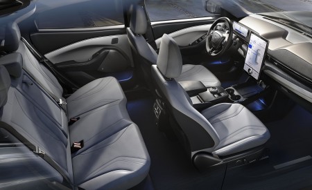 2021 Ford Mustang Mach-E Electric SUV Interior Seats Wallpapers 450x275 (55)