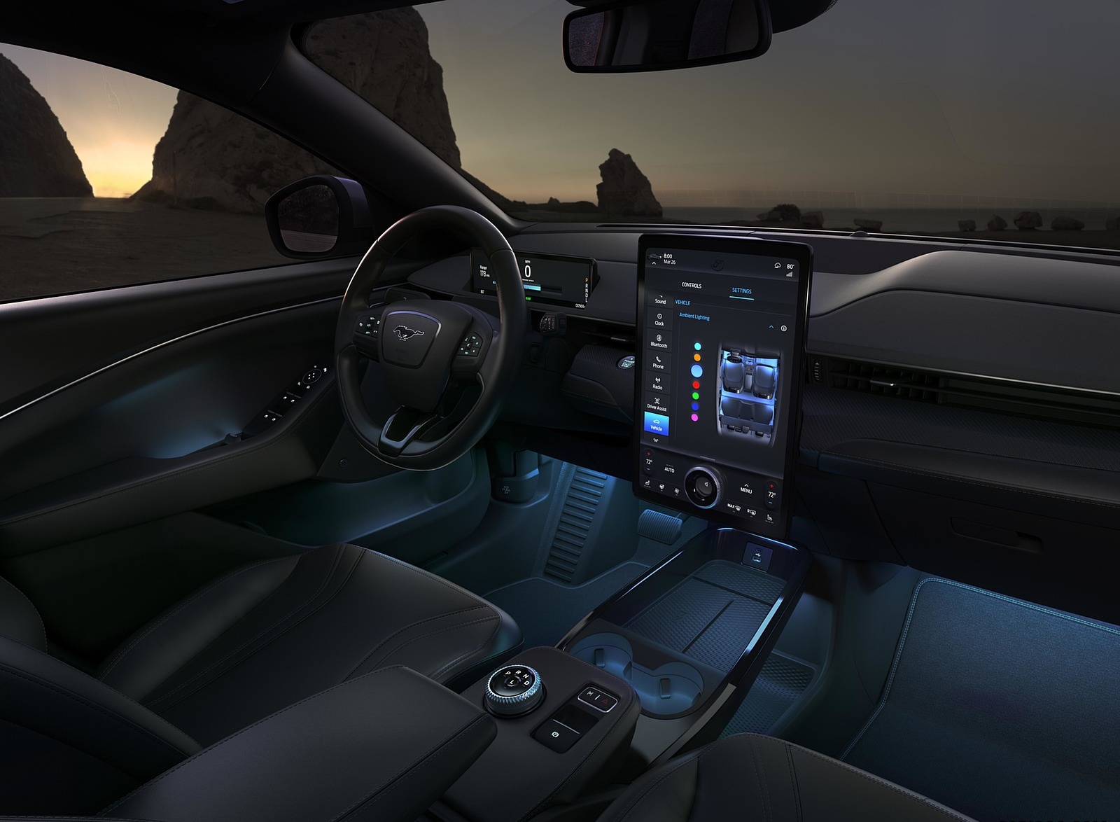 2021 Ford Mustang Mach-E Electric SUV Interior Wallpapers #63 of 74