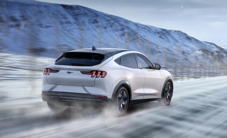 2021 Ford Mustang Mach-E Electric SUV Rear Three-Quarter Wallpapers 450x275 (39)