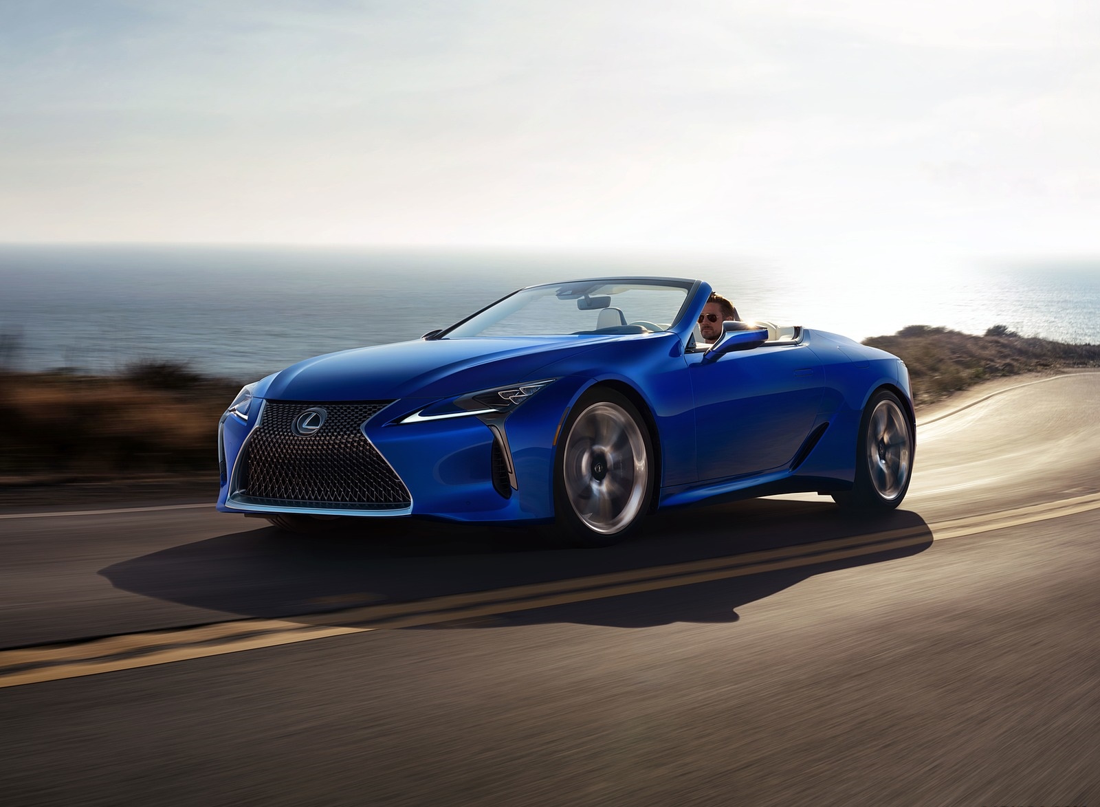 2021 Lexus Lc 500 Convertible Front Three Quarter Wallpapers 21 Newcarcars