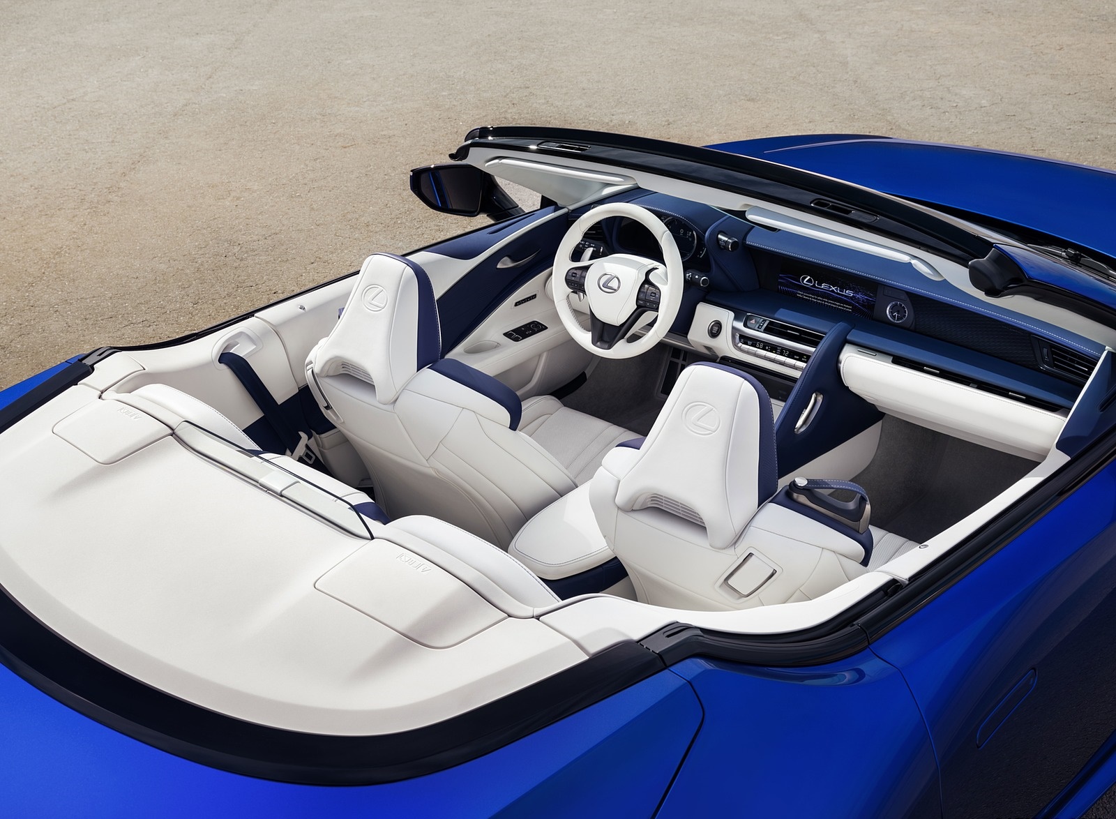 2021 Lexus LC 500 Convertible Interior Wallpapers #30 of 33