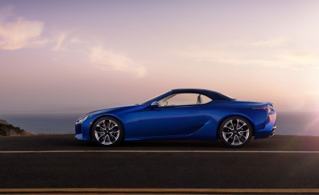 2021 Lexus LC 500 Convertible Side Wallpapers 450x275 (25)
