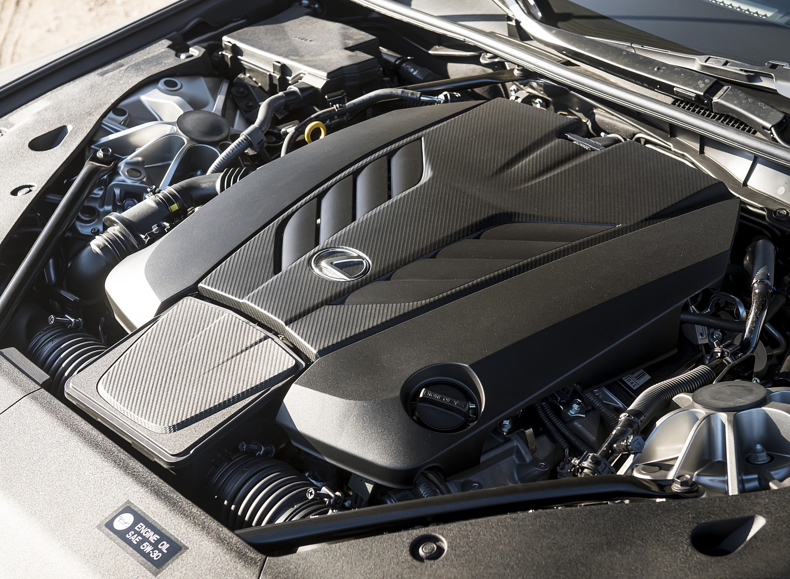 2021 Lexus LC Convertible Engine Wallpapers #13 of 33