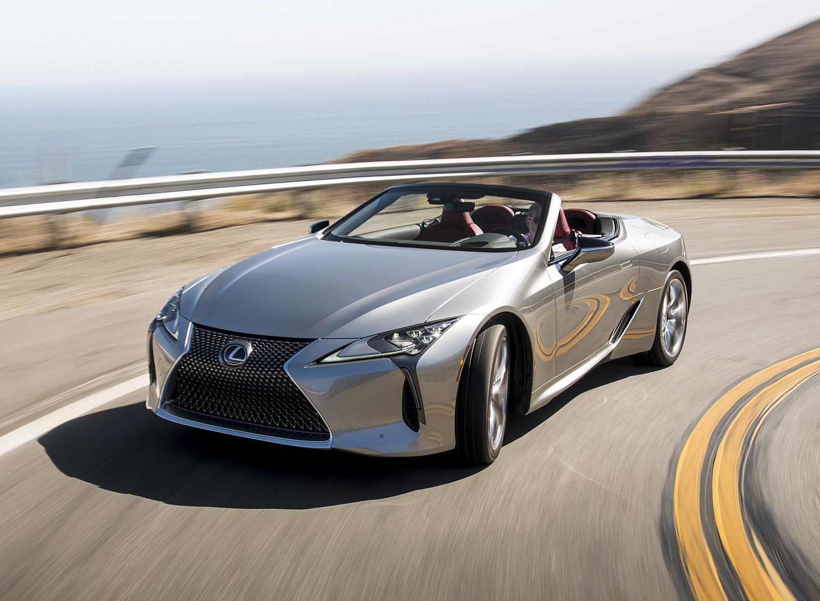 2021 Lexus LC Convertible Front Three-Quarter Wallpapers (1)