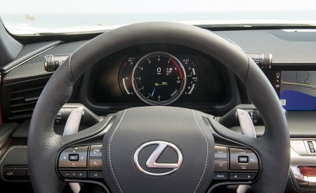 2021 Lexus LC Convertible Interior Steering Wheel Wallpapers 450x275 (14)