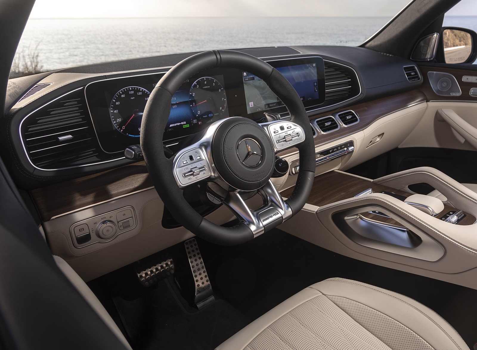 2021 Mercedes-AMG GLS 63 (US-Spec) Interior Wallpapers #55 of 95