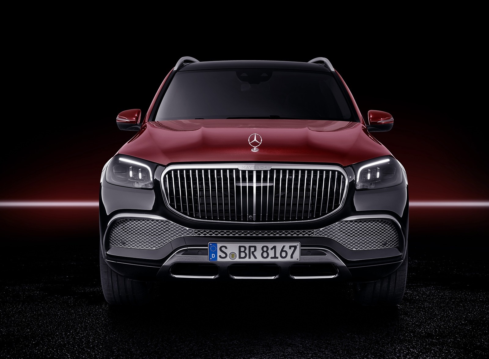 2021 Mercedes-Maybach GLS 600 (Color: Rubellite Red or Obsidian Black) Front Wallpapers #117 of 142