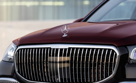 2021 Mercedes-Maybach GLS 600 (Color: Rubellite Red or Obsidian Black) Grill Wallpapers 450x275 (106)