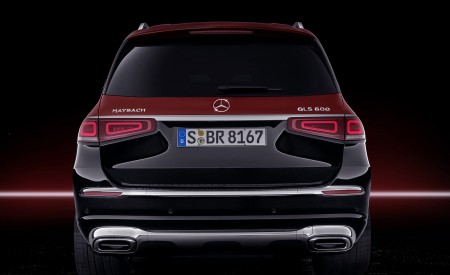 2021 Mercedes-Maybach GLS 600 (Color: Rubellite Red or Obsidian Black) Rear Wallpapers 450x275 (122)