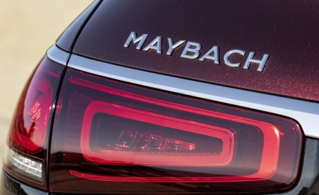 2021 Mercedes-Maybach GLS 600 (Color: Rubellite Red or Obsidian Black) Tail Light Wallpapers 450x275 (107)