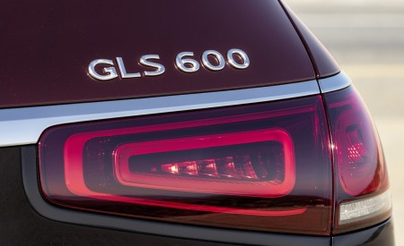 2021 Mercedes-Maybach GLS 600 (Color: Rubellite Red or Obsidian Black) Tail Light Wallpapers 450x275 (108)