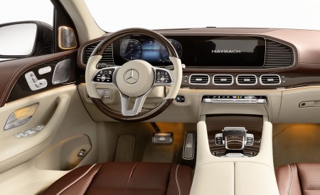 2021 Mercedes-Maybach GLS 600 Exclusive nappa leather mahogany or macchiato Interior Cockpit Wallpapers 450x275 (128)