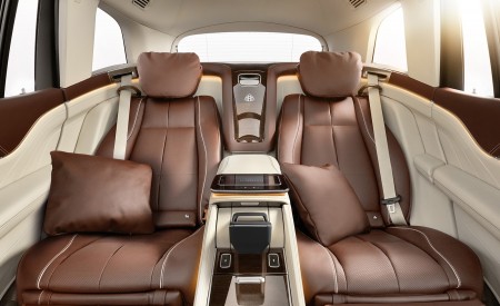 2021 Mercedes-Maybach GLS 600 Exclusive nappa leather mahogany or macchiato Interior Rear Seats Wallpapers 450x275 (127)