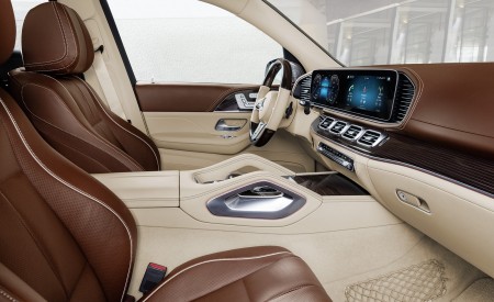 2021 Mercedes-Maybach GLS 600 Exclusive nappa leather mahogany or macchiato Interior Wallpapers 450x275 (110)