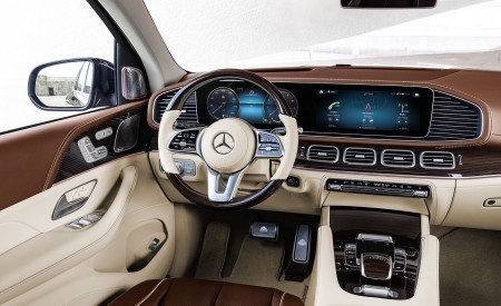 2021 Mercedes-Maybach GLS 600 Exclusive nappa leather mahogany or macchiato Interior Wallpapers 450x275 (111)