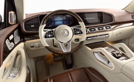 2021 Mercedes-Maybach GLS 600 Exclusive nappa leather mahogany or macchiato Interior Wallpapers 450x275 (129)