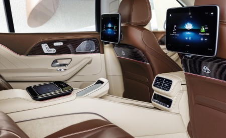 2021 Mercedes-Maybach GLS 600 Exclusive nappa leather mahogany or macchiato Interior Wallpapers 450x275 (112)