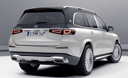2021 Mercedes-Maybach GLS 600 Rear Wallpapers 450x275 (141)