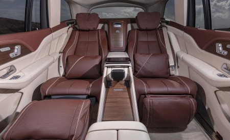 2021 Mercedes-Maybach GLS 600 (US-Spec) Interior Rear Seats Wallpapers 450x275 (81)