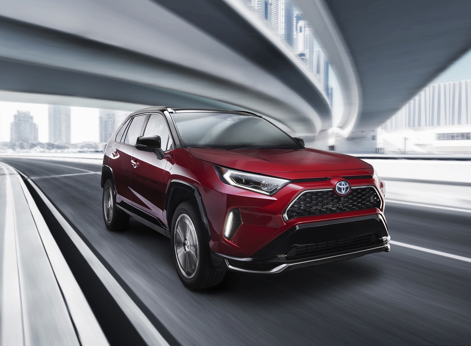 2021 Toyota RAV4 Prime Plug-In Hybrid Front Three-Quarter Wallpapers (2)