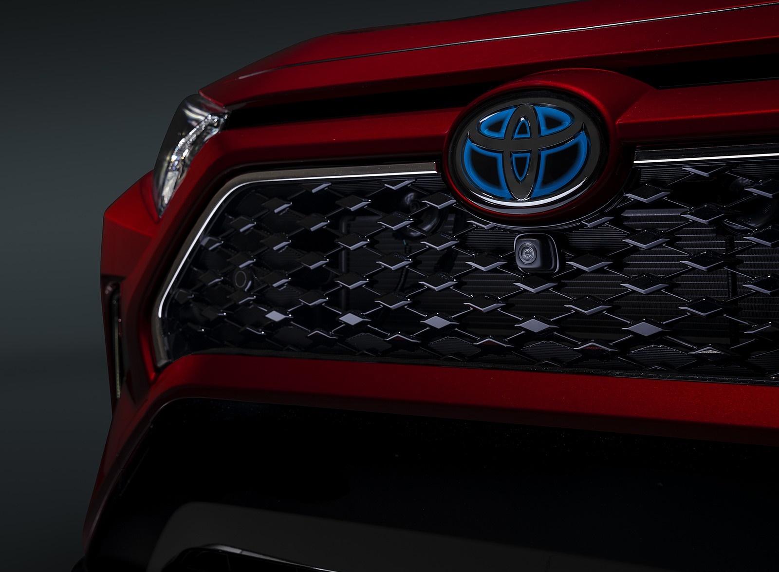 2021 Toyota RAV4 Prime Plug-In Hybrid Grill Wallpapers #14 of 30