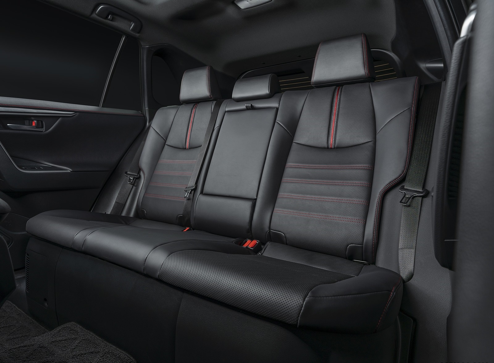 2021 Toyota RAV4 Prime Plug-In Hybrid Interior Rear Seats Wallpapers #21 of 30