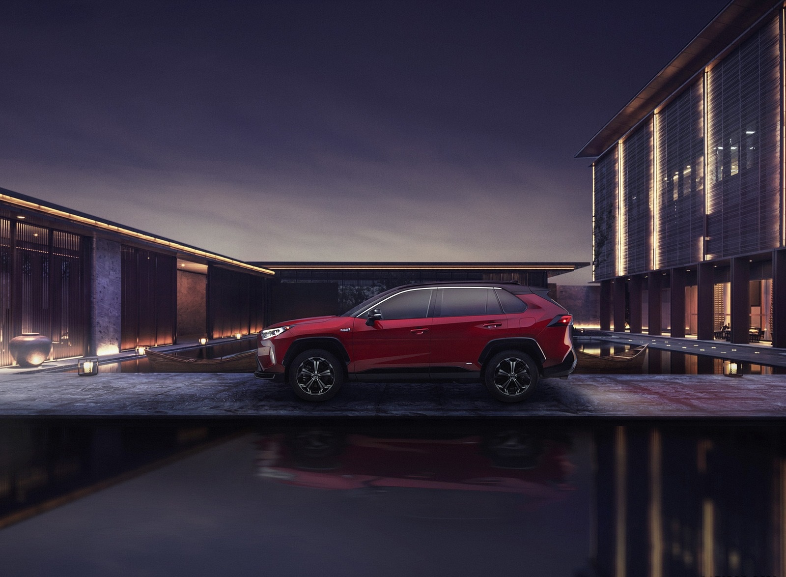 2021 Toyota RAV4 Prime Plug-In Hybrid Side Wallpapers #6 of 30