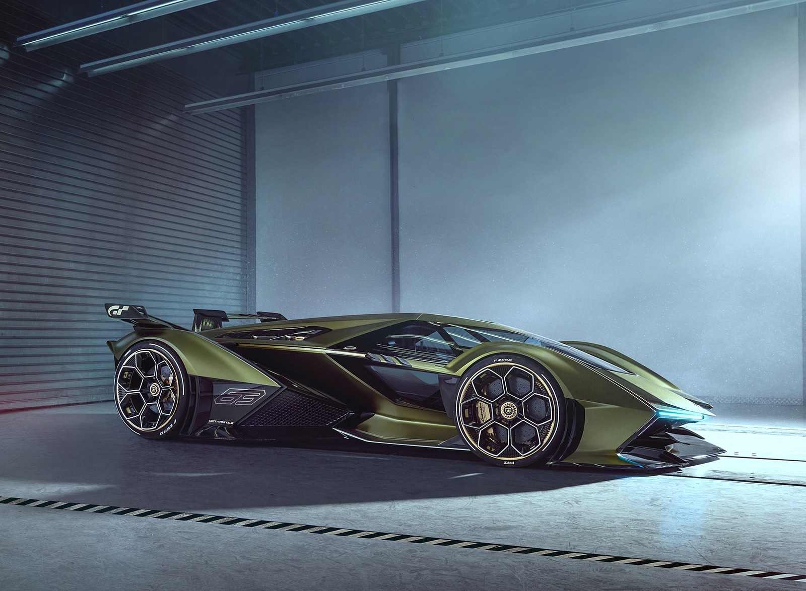 2019 Lamborghini Lambo V12 Vision Gran Turismo Side Wallpapers (7)