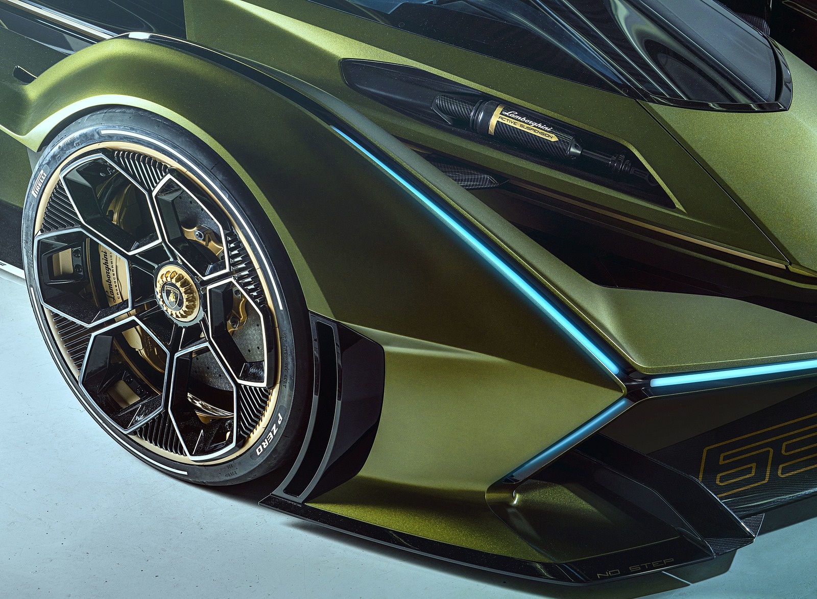2019 Lamborghini Lambo V12 Vision Gran Turismo Wheel Wallpapers #13 of 17